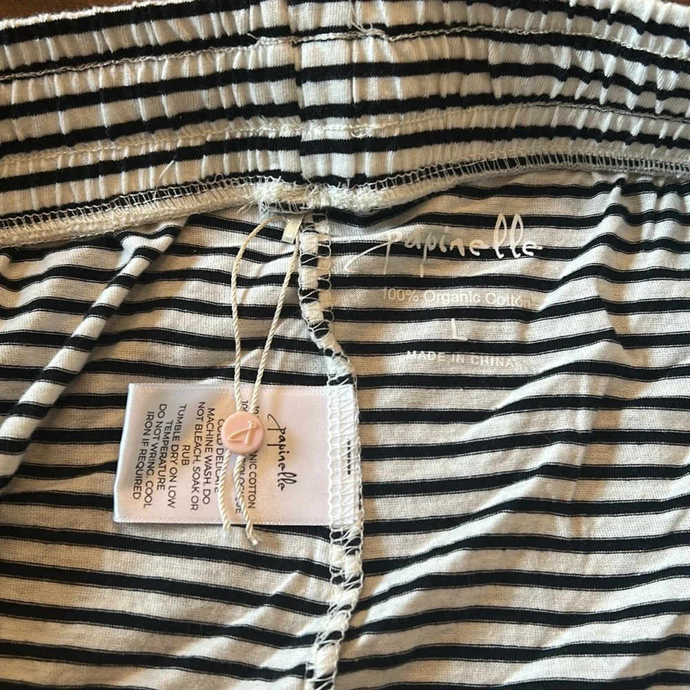 Jada Organic Cotton Knit Boxer in stripe Large - Picture 2 of 2